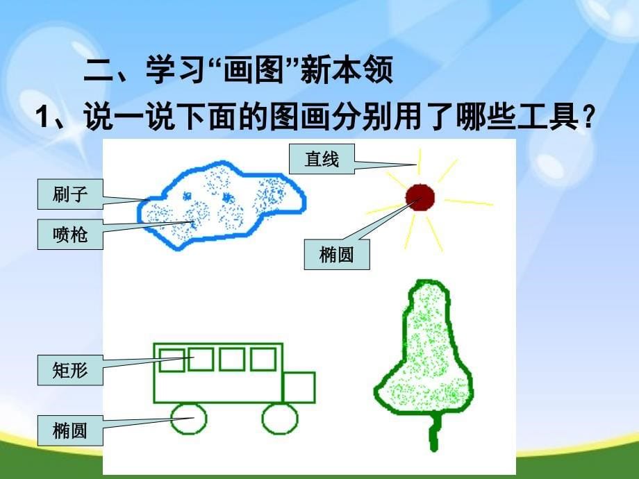 三年级信息技术下册第2课学习画图新本领课件川教版川教版小学三年级下册信息技术课件_第5页