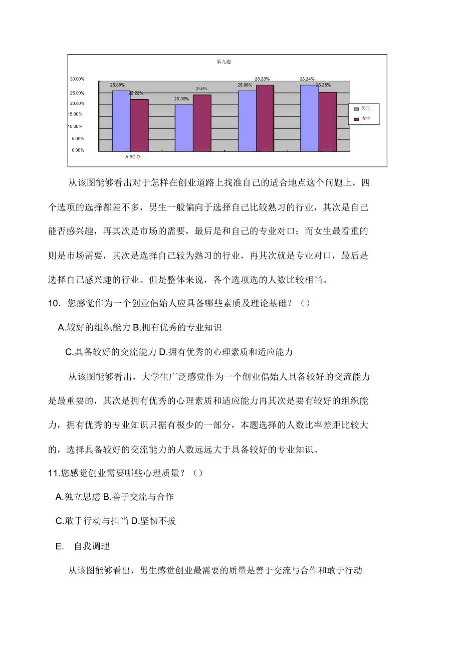 问卷调查表格数据解析总结计划.doc_第5页