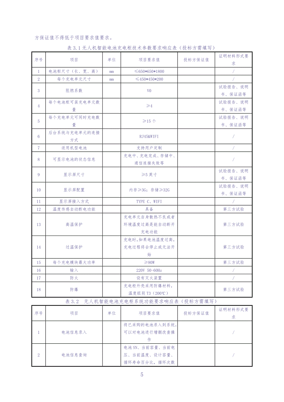 10.无人机采购技术条件书（无人机智能电池充电柜）（天选打工人）.docx_第4页