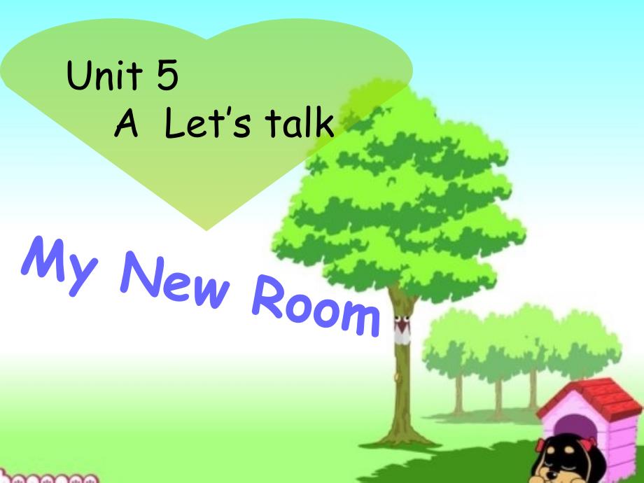 人教PEP版英语五上unit5mynewroomPARTALet’stalk课件_第1页