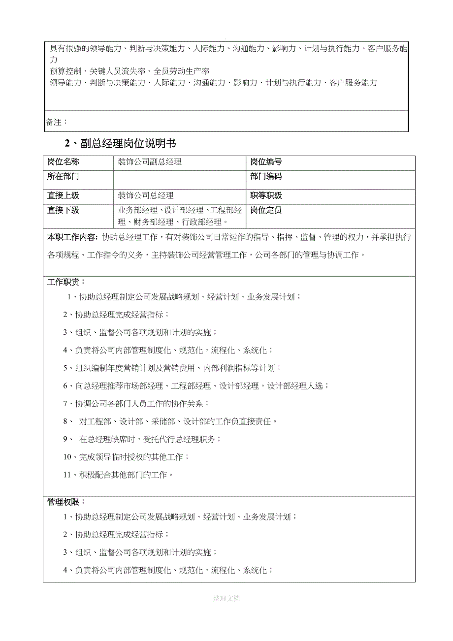 装饰工程有限公司薪酬管理体系_第4页