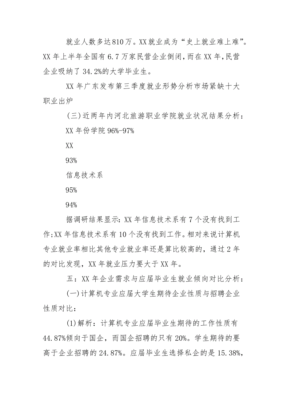 2021最新应届毕业生就业状况调研报告.docx_第4页