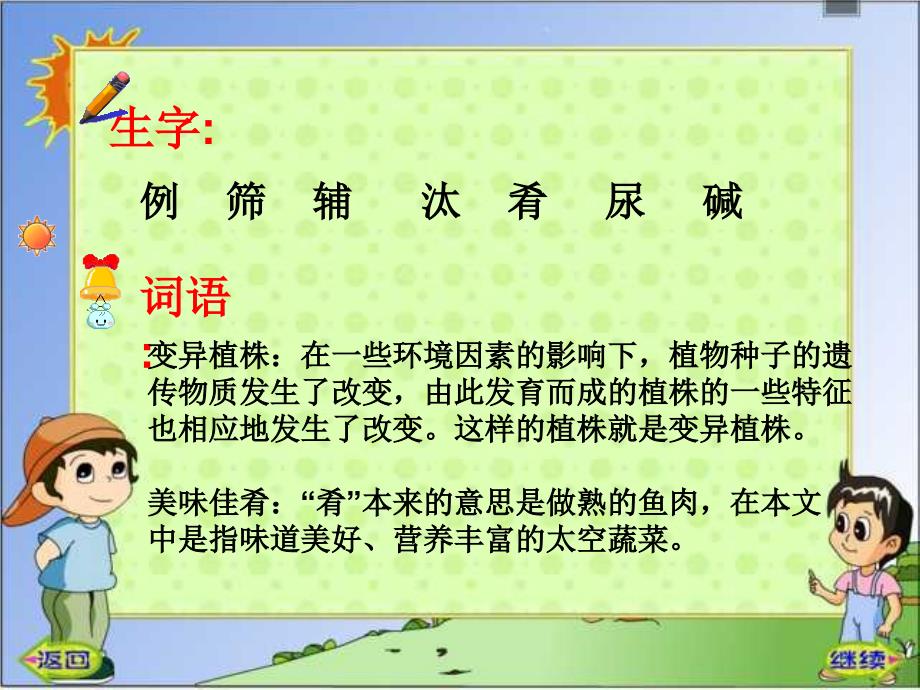 新课标人教版第七册语文飞船上的特殊乘客优质课件下载3_第3页