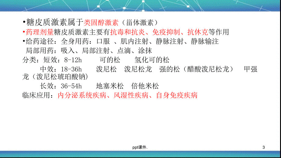 内分泌系统常用药物分类ppt课件_第3页