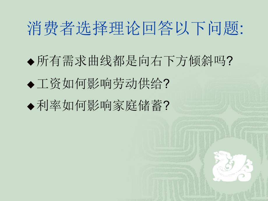 深入研究的论题消费者选择理论_第3页