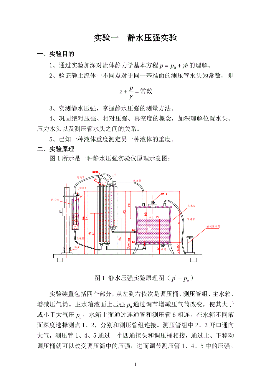 流体力学实验指导书(修改).doc_第2页