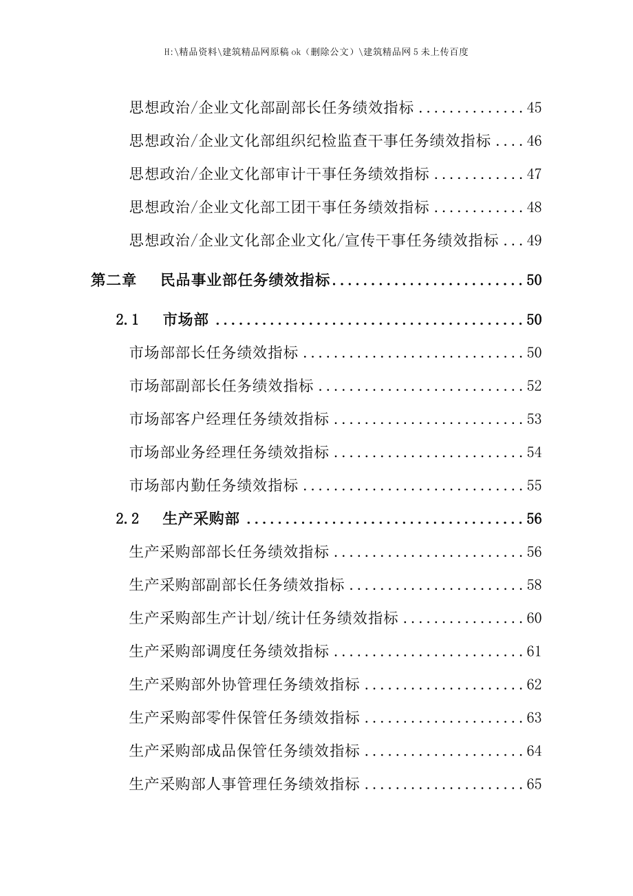 岗位任务绩效考核指标管理知识大全.doc_第4页