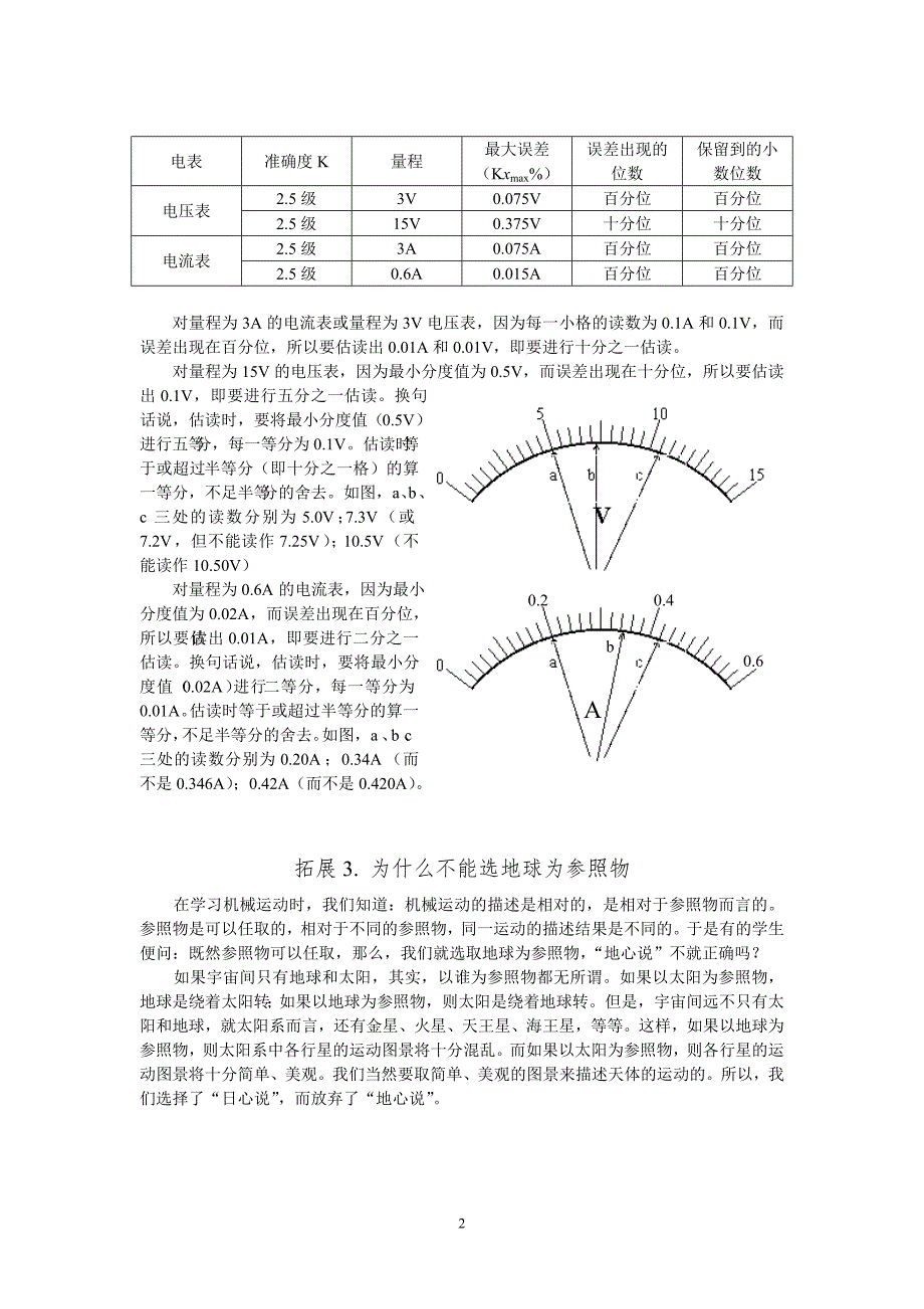 初中物理知识提升-奥赛_第2页