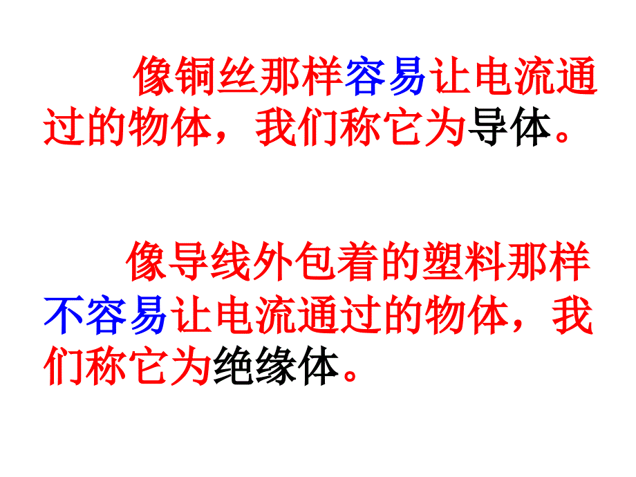 小学四年级下册科学-1-.5-导体与绝缘体-教科版-(20张)ppt课件_第3页