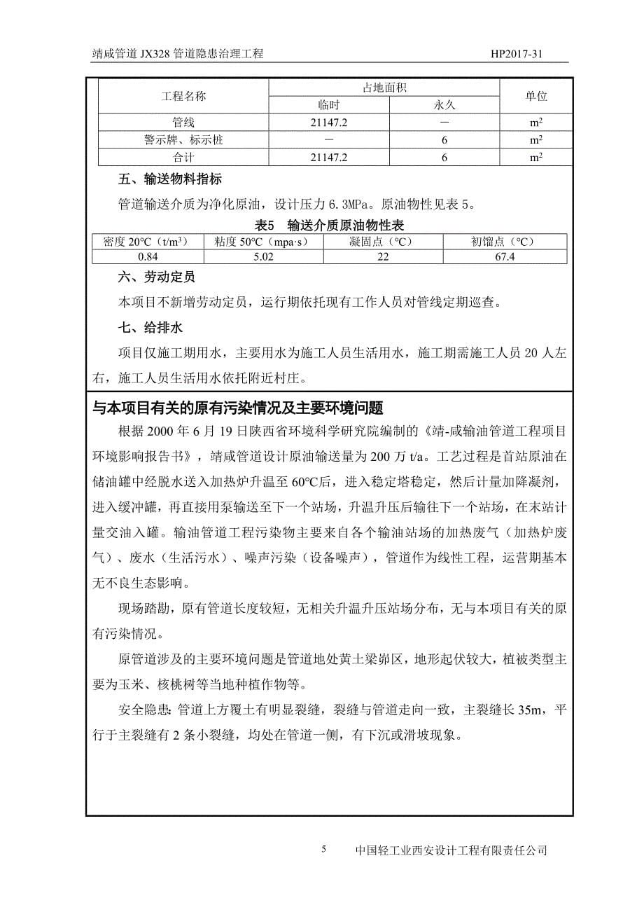 靖咸管道JX328管道隐患治理工程环评报告.doc_第5页