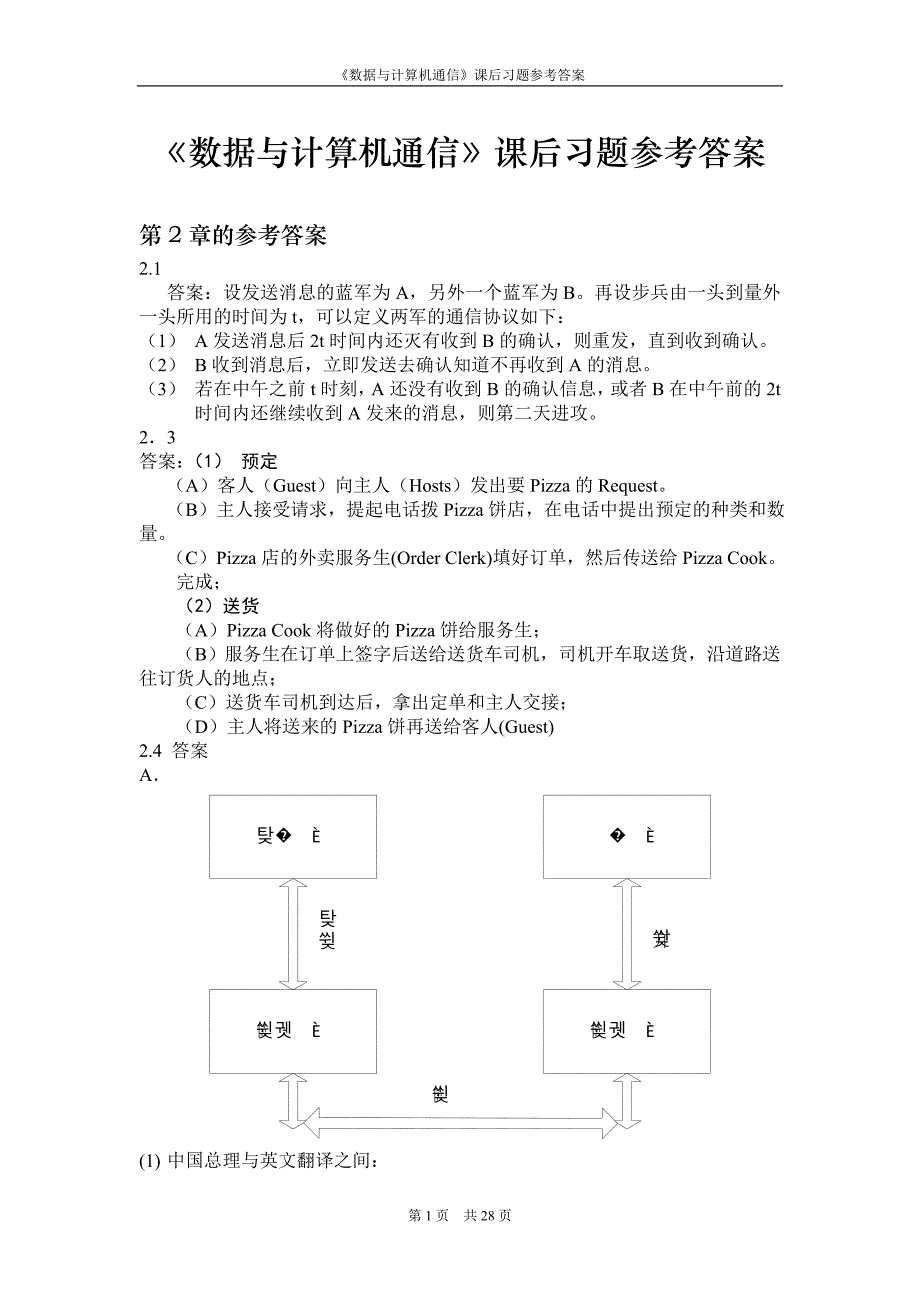 数据与计算机通信课后习题参考答案.doc_第1页