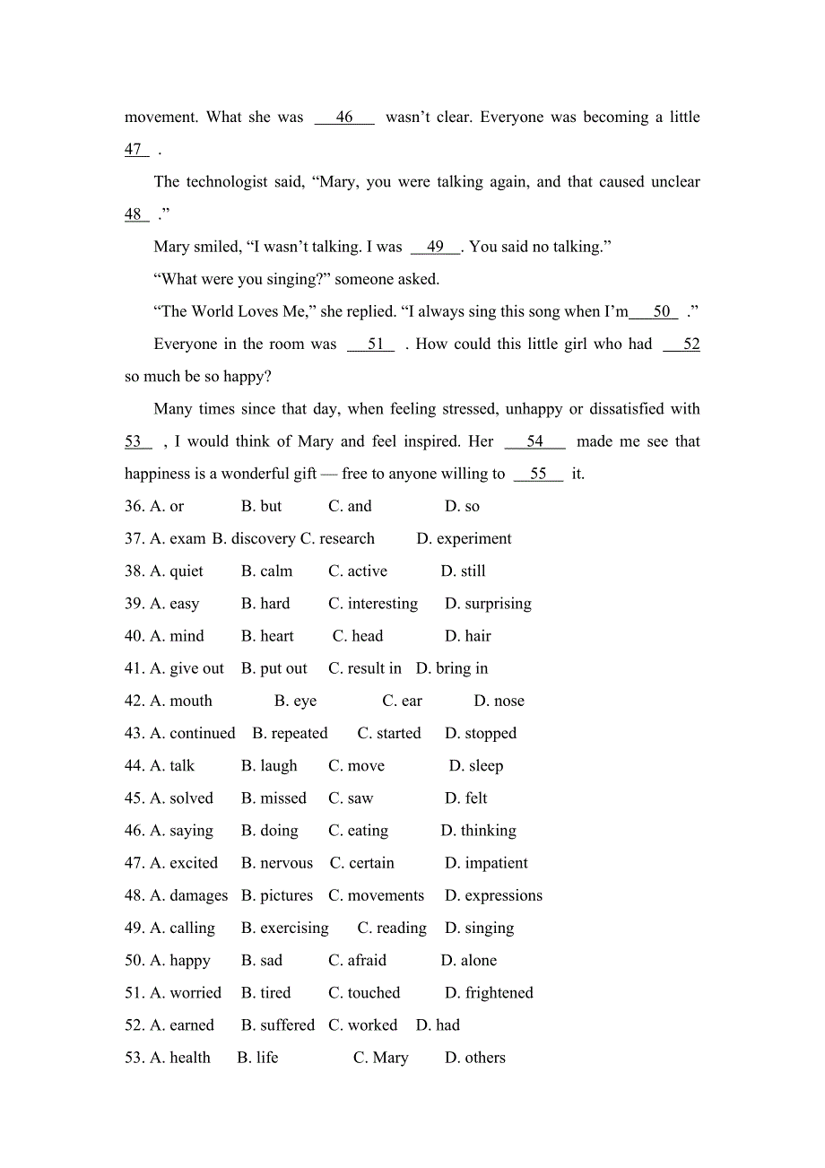 Unit4Earthquakes试题 .doc_第3页