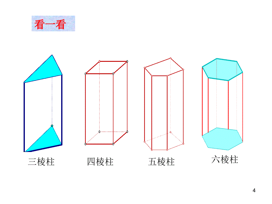 棱柱规律及 特点PowerPoint 演示文稿_第4页