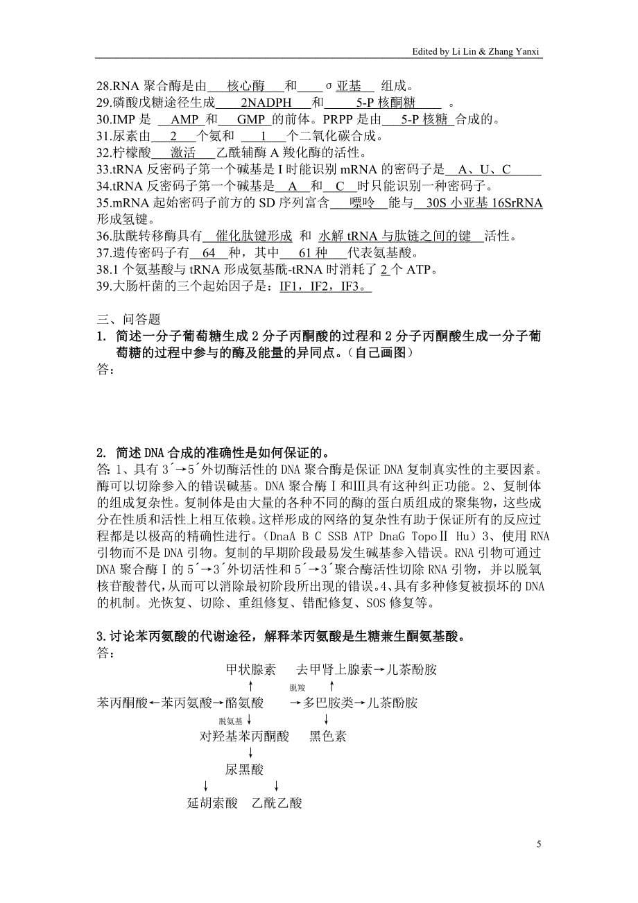 生物化学下总复习题.doc_第5页