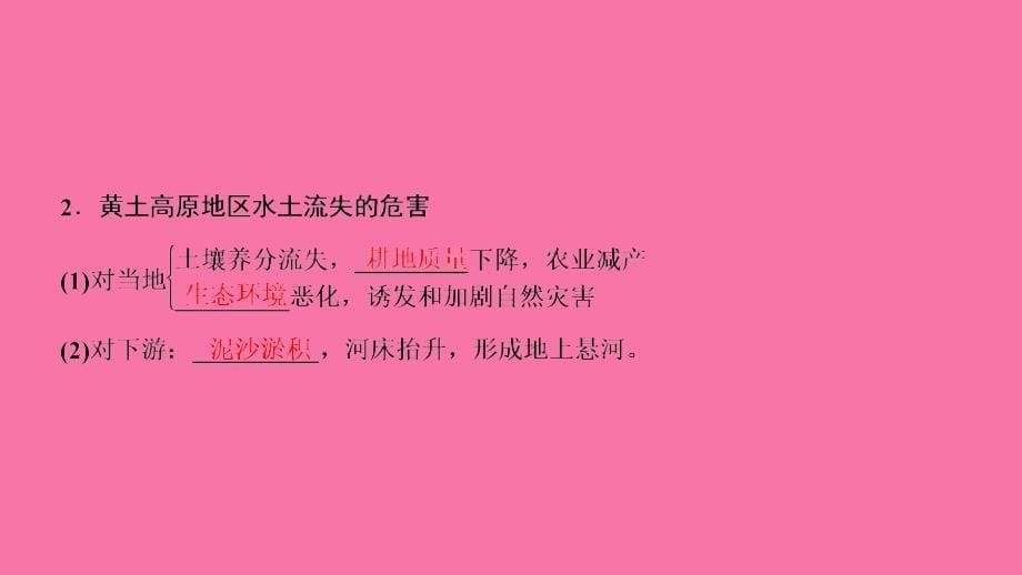 地理鲁教版必修三优化第三单元第一节区域水土流失及其治理以黄土高原为例ppt课件_第5页