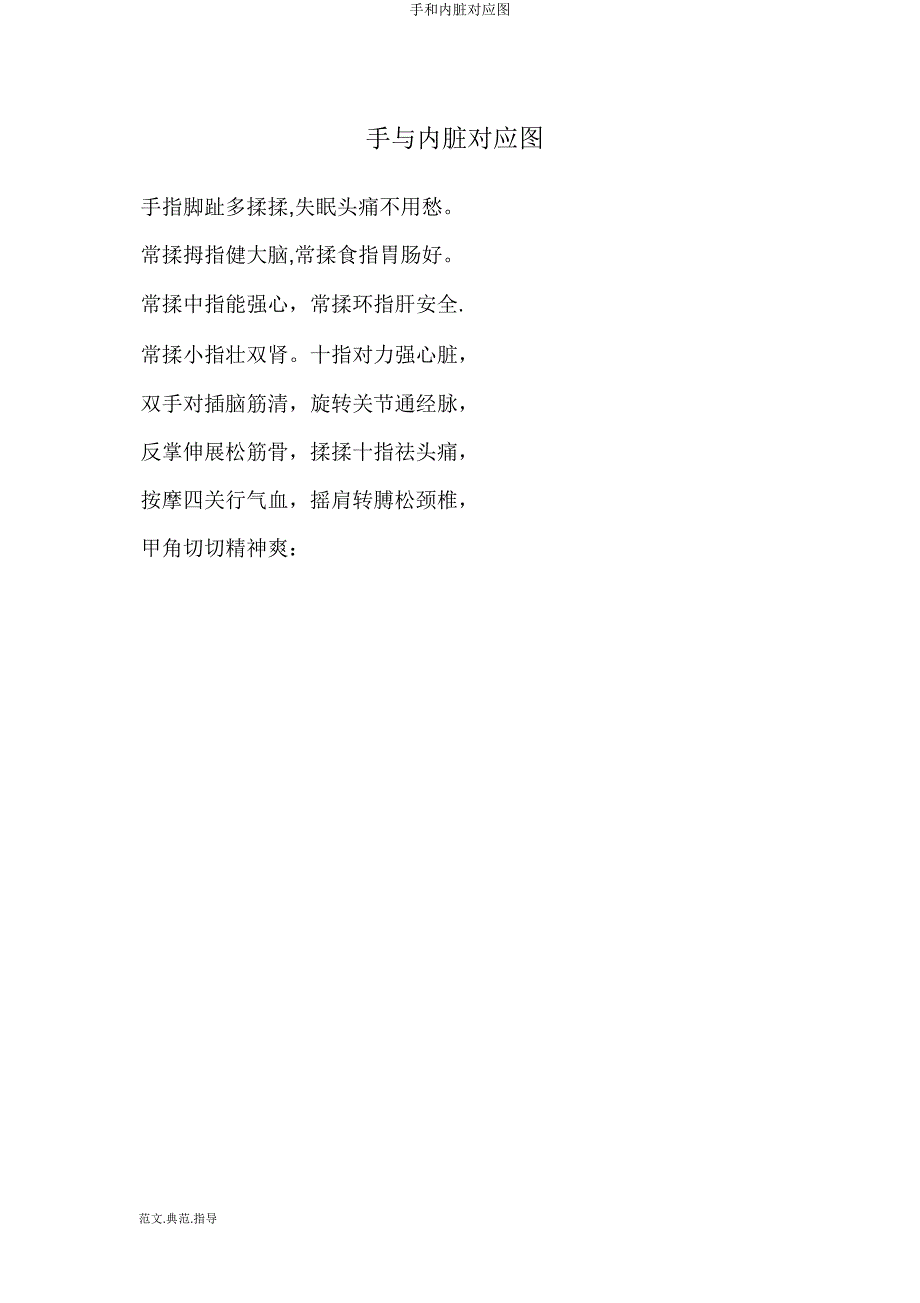 手和内脏对应图.doc_第1页