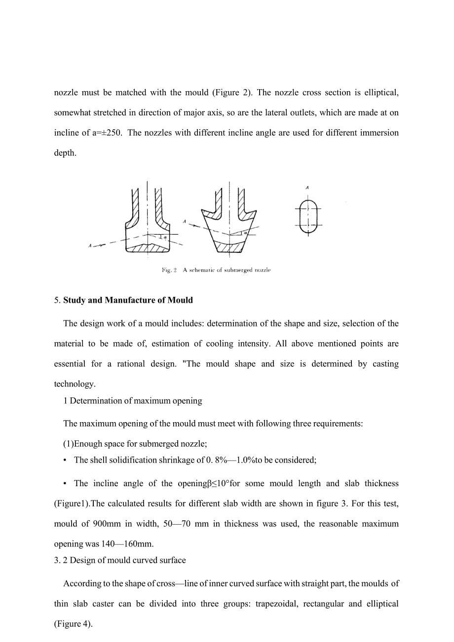 中等厚度薄板连铸技术研究外文文献翻译/中英文翻译/外文翻译_第5页