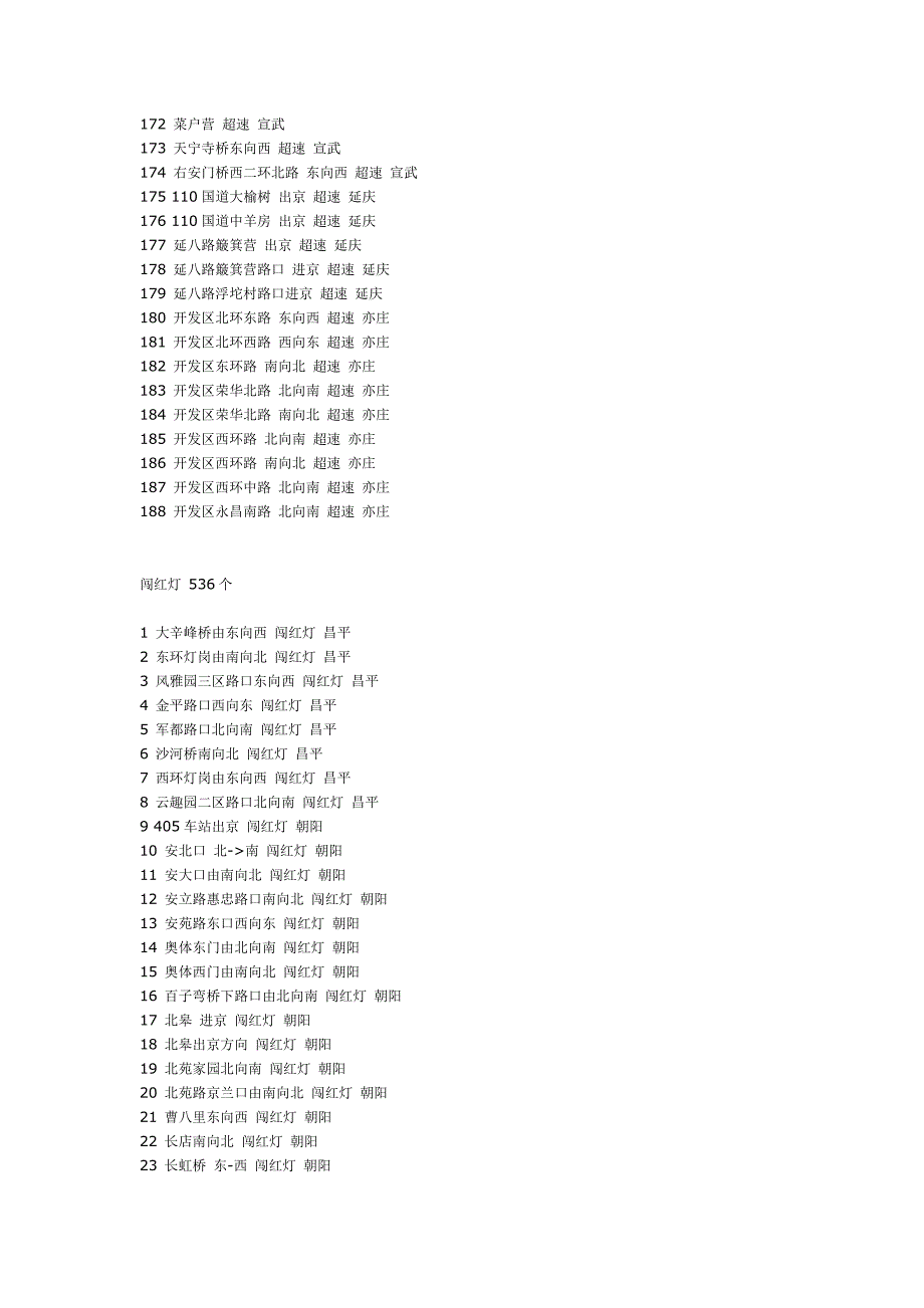 北京交通违章摄像头位置一览表.doc_第5页