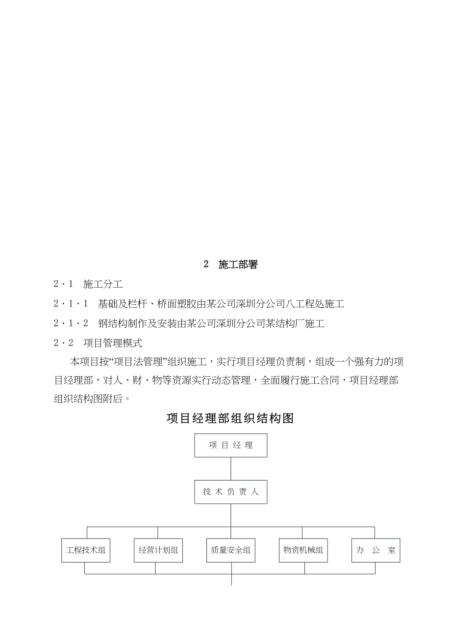 深圳市某人行天桥施工组织设计（天选打工人）.docx_第3页