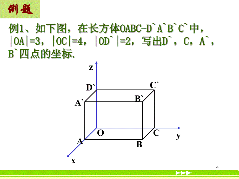 空间直角坐标系44课件_第4页