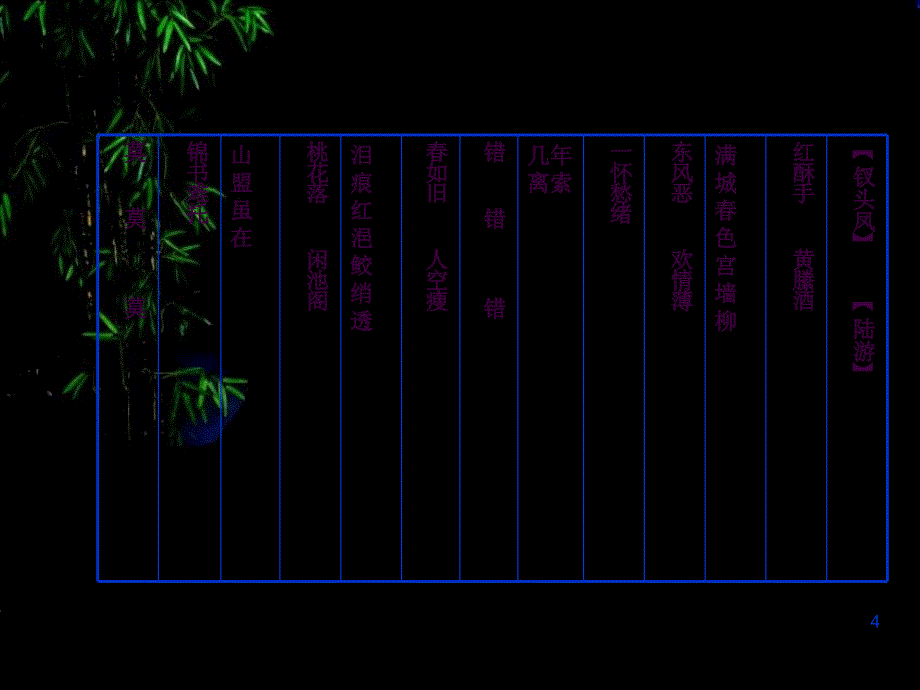 钗头凤红酥手ppt课件_第4页