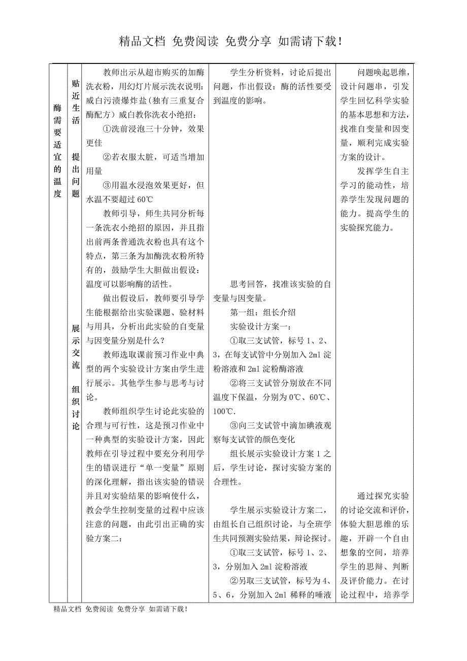 酶的特性教学设计与反思.doc_第3页