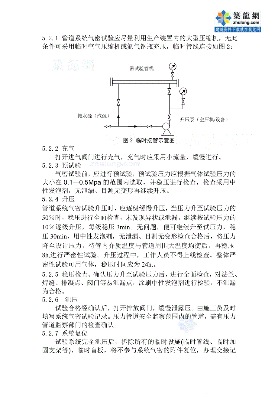 参考资料压力管道泄漏性试验作业指导书_secret.doc_第3页