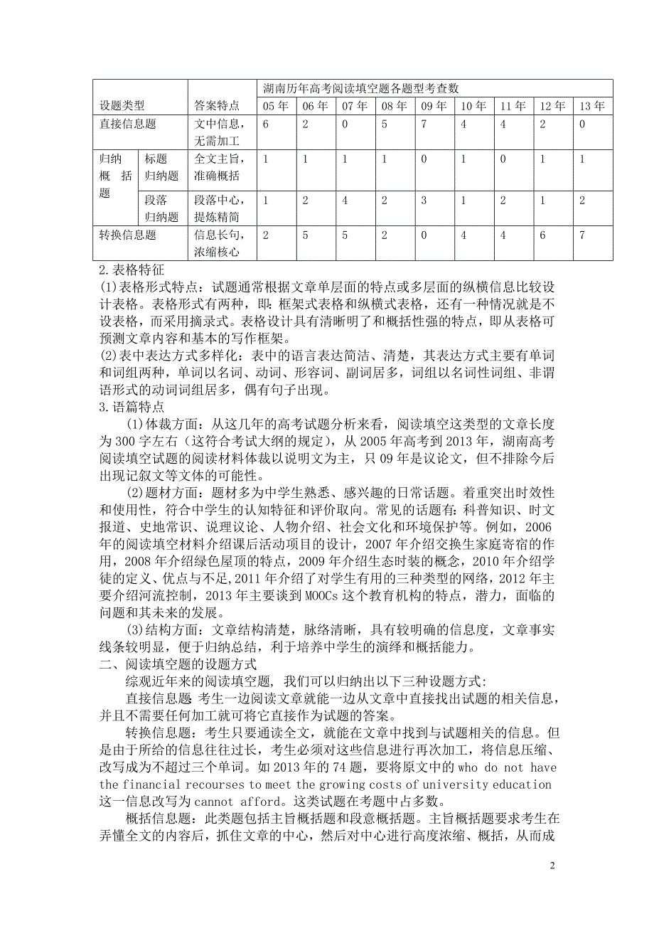 探讨湖南省高考英语阅读填空题.doc_第2页