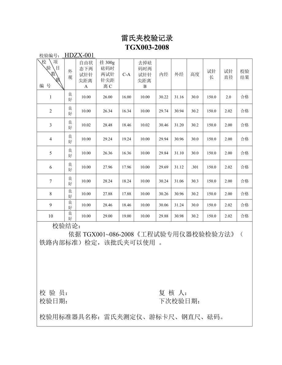 仪器自检表格.doc_第1页