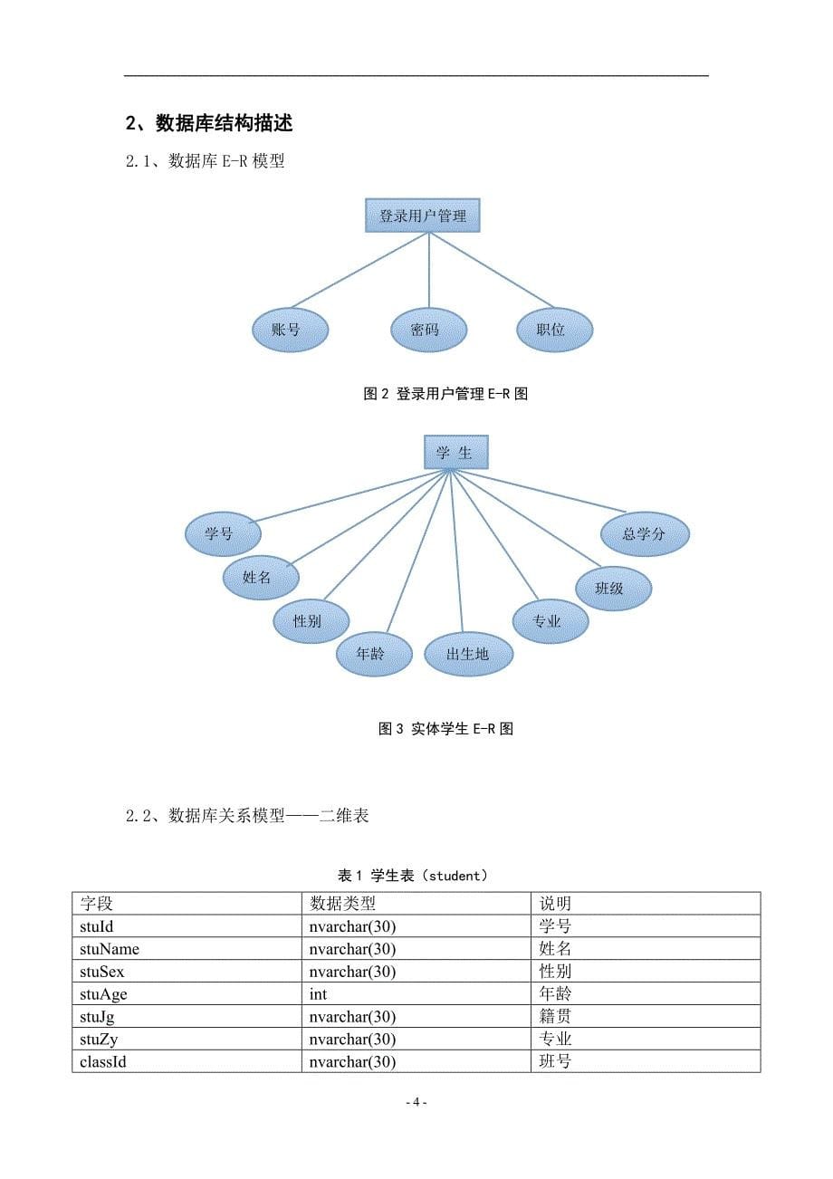 学生信息管理系统java课程设计含源代码-湖南文理学院.doc_第5页