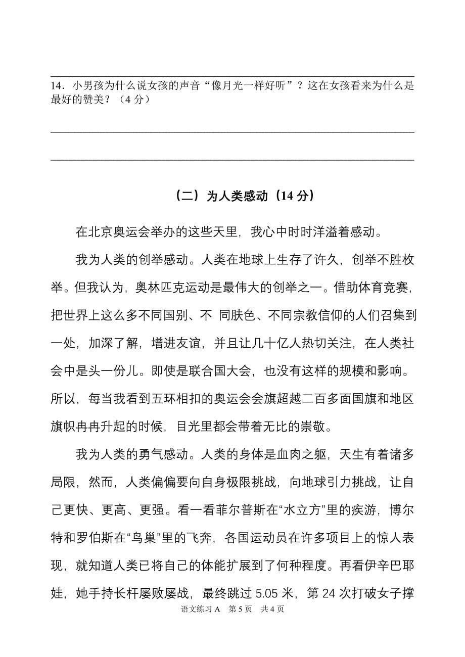 高新一小冲刺语文测试题.doc_第5页