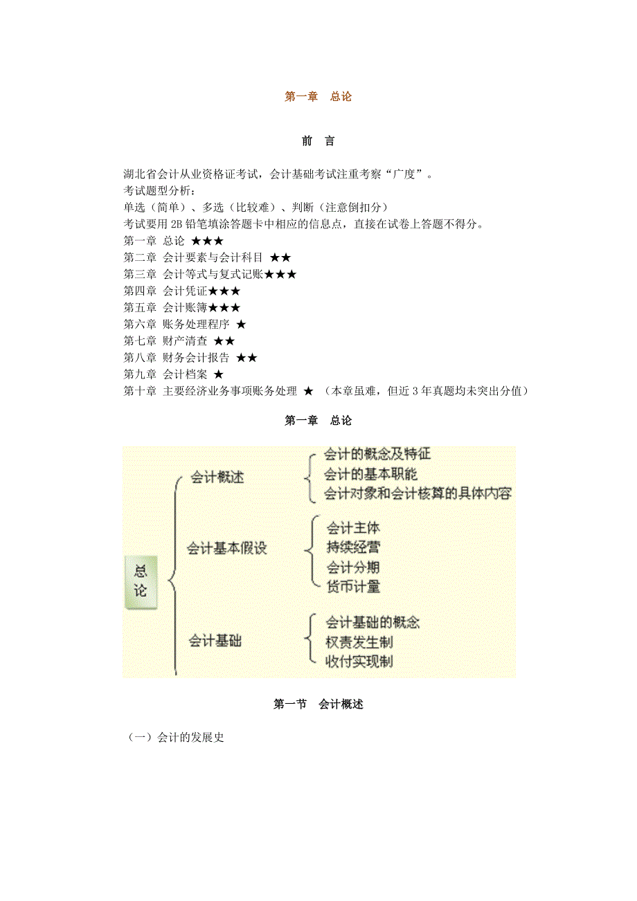 湖北会计从业会计基础重点.doc_第1页