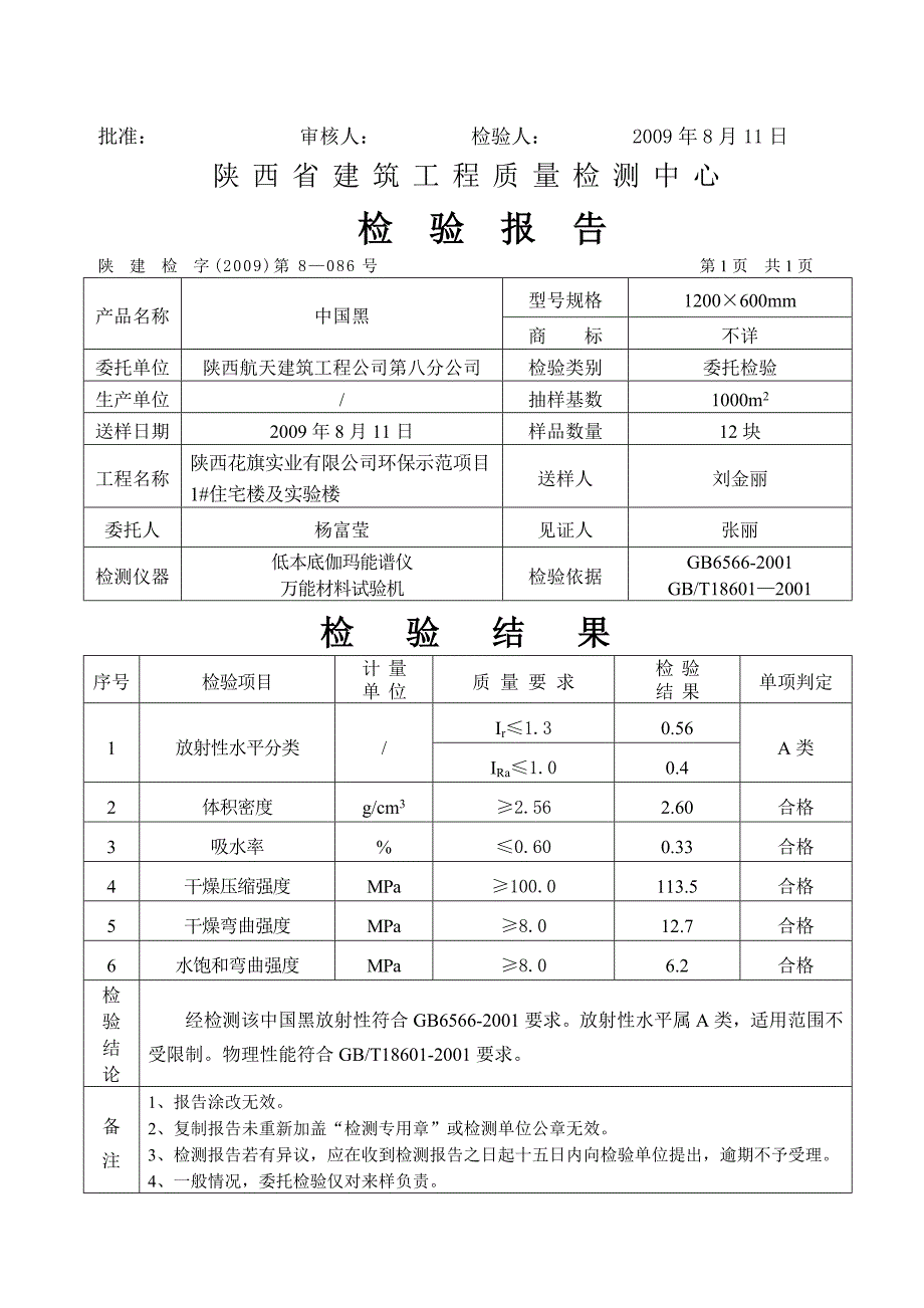 中国黑检验报告_第2页