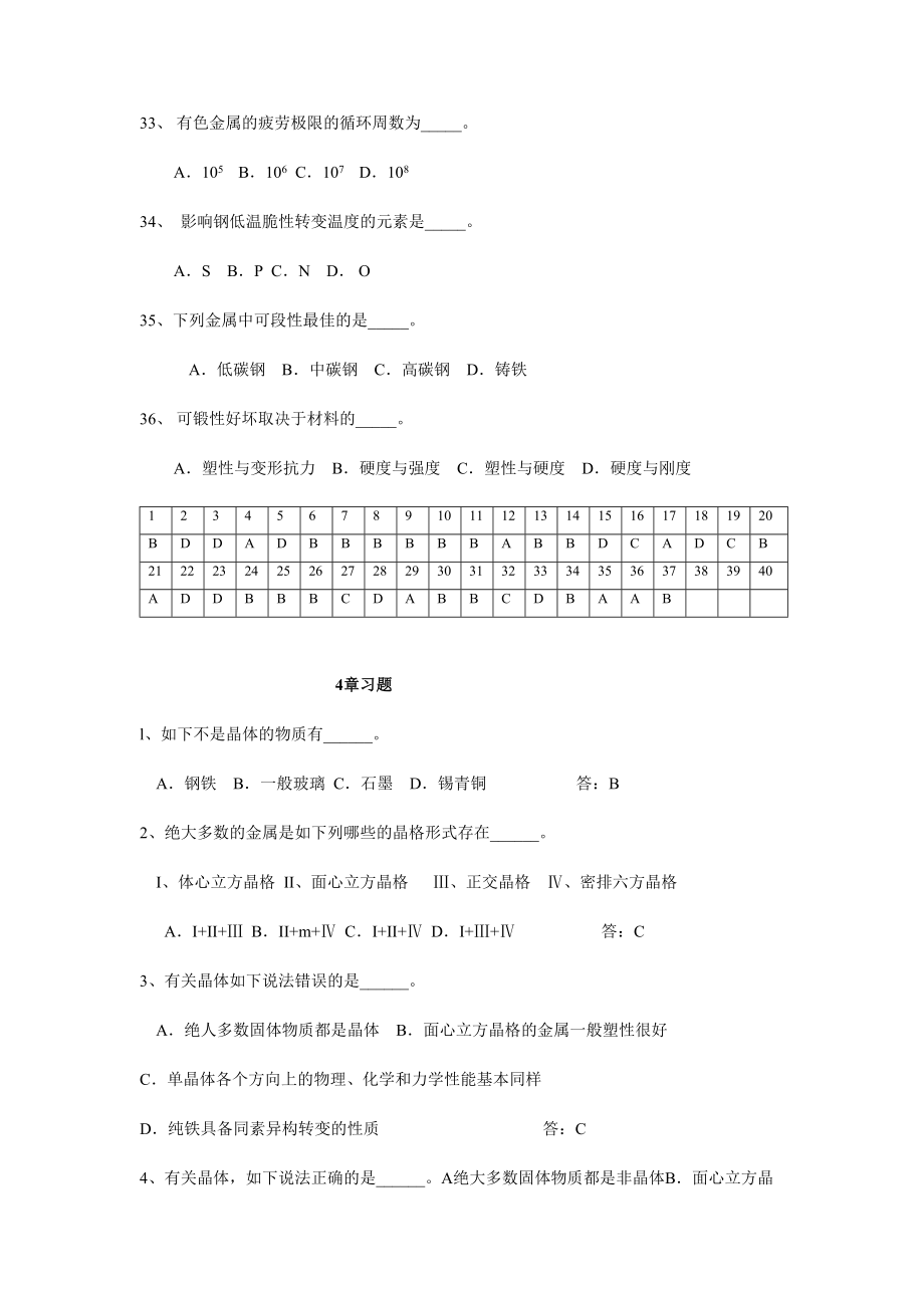 2024年海员证考试题库轮机工程材料部分_第4页